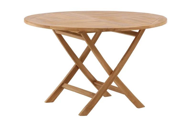 Kenya Matbord Utomhus Rund Ø120 cm, Beige