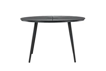San Vito Matbord Utomhus 120 cm - Svart - Utemöbler - Utebord & trädgårdsbord - Matbord utomhus