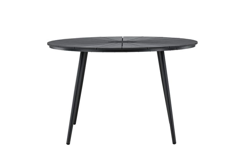 San Vito Matbord Utomhus 120 cm - Svart - Utemöbler - Utebord & trädgårdsbord - Matbord utomhus