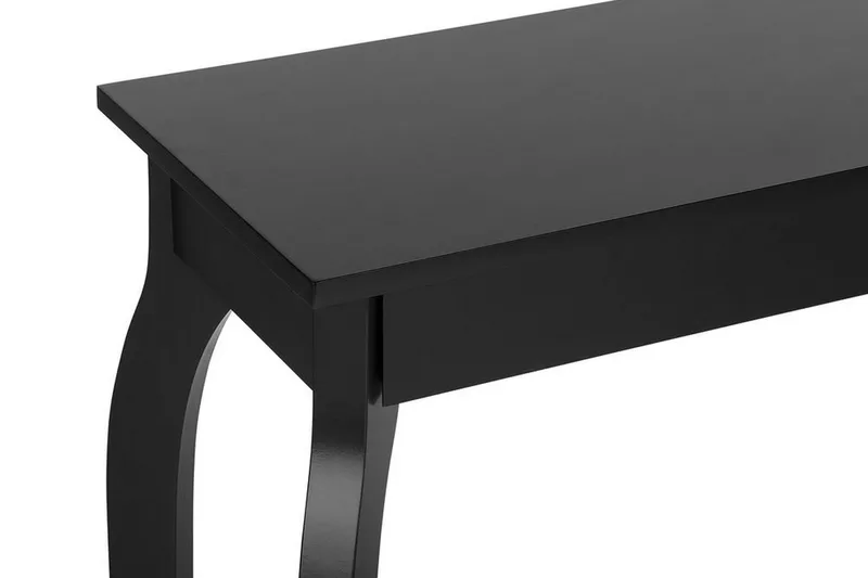Boldman Avlastningsbord Utomhus och Sidobord Utomhus 100 cm Trä - Svart - Utemöbler - Utebord & trädgårdsbord - Sidobord utomhus