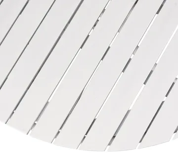 Utematbord Holmö Runt i Vit - 103 cm - Utemöbler - Utebord & trädgårdsbord - Matbord utomhus