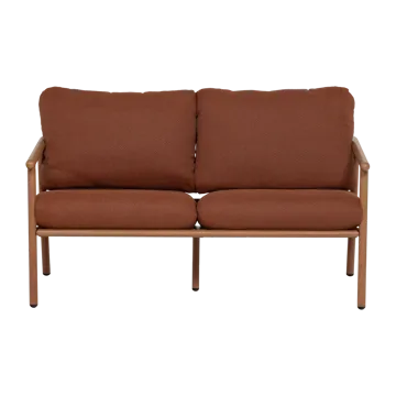 2-sits Soffa Cavero Utomhus - Terra - Utemöbler - Utesoffa - Trädgårdssoffa