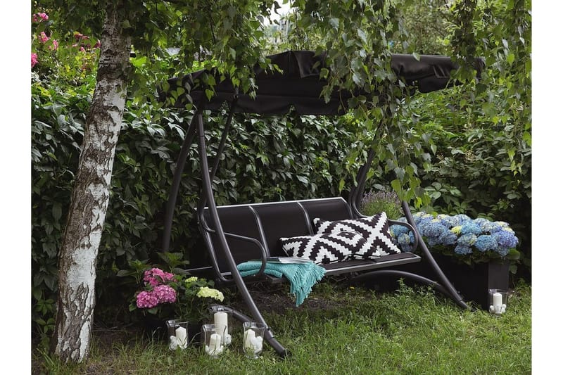 Bogart Hängsoffa 190 cm - Svart - Utemöbler - Utesoffa - Hammock