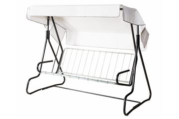 De Grande 3- pers. hammock, 84B - Grå/Rosa - Utemöbler - Utesoffa - Hammock