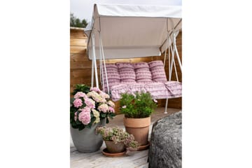 Duo 2- pers. hammock, 84B - Vit/Rosa - Utemöbler - Utesoffa - Hammock