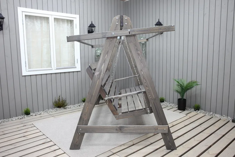 Pelle Hammock Grå - KWA - Utemöbler - Utesoffa - Hammock