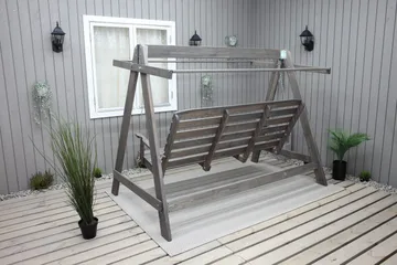 Pelle Hammock Grå - KWA - Utemöbler - Utesoffa - Hammock