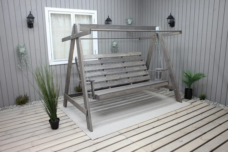 Pelle Hammock Grå - KWA - Utemöbler - Utesoffa - Hammock