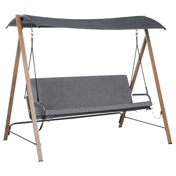 Hammock utomhus Bonagia Stål - Grå/Brun - Utemöbler - Utesoffa - Hammock