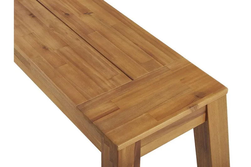 Coteto 3-sits Sittbänk Utomhus 160 cm - Akacia - Utemöbler - Utesoffa - Trädgårdsbänk & utebänk