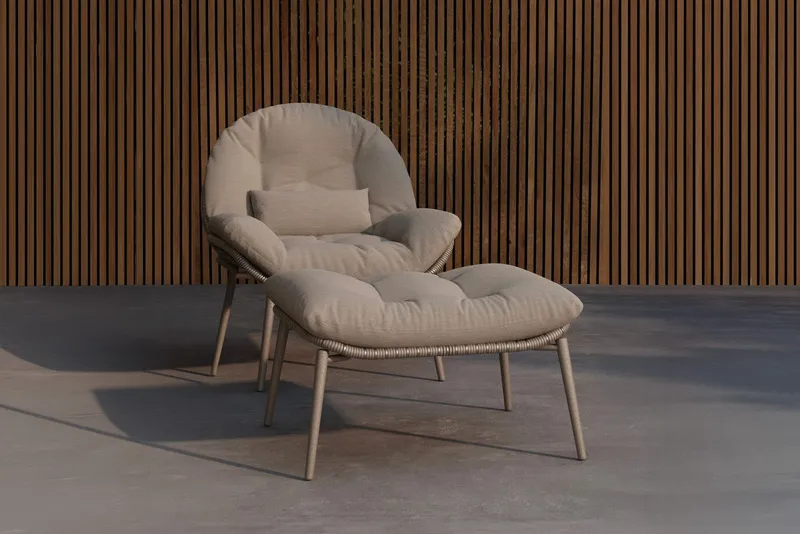 Fåtölj Cala Utomhus, beige