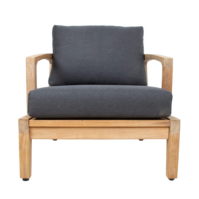 Fåtölj Maldive teak - brun - Utemöbler - Utestol & trädgårdsstol - Utefåtölj & loungefåtölj