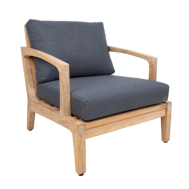 Fåtölj Maldive teak, brun
