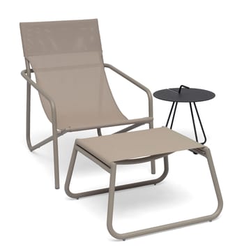Hillerstorp Sandholma Solstol Beige - Beige - Utemöbler - Utestol & trädgårdsstol - Solstolar