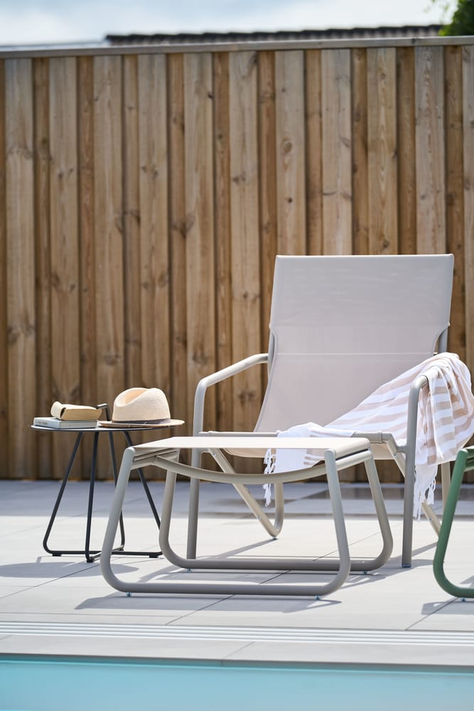 Hillerstorp Sandholma Solstol Beige - Beige - Utemöbler - Utestol & trädgårdsstol - Solstolar