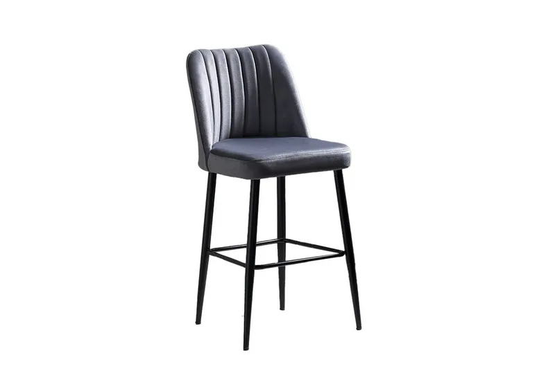 Huddy Barstol Utomhus 99 cm, Grå/Svart