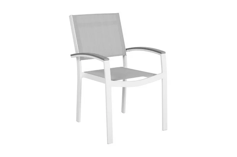 Pereta Trädgårdsstol 4 St 50 cm, Vit