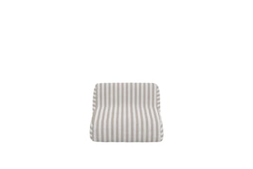 Solstol Redang Utomhus - Beige och vita ränder - Utemöbler - Loungemöbler - Solbädd