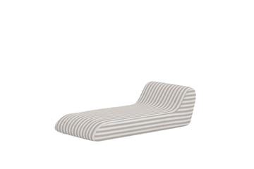 Solstol Redang Utomhus - Beige och vita ränder - Utemöbler - Loungemöbler - Solbädd