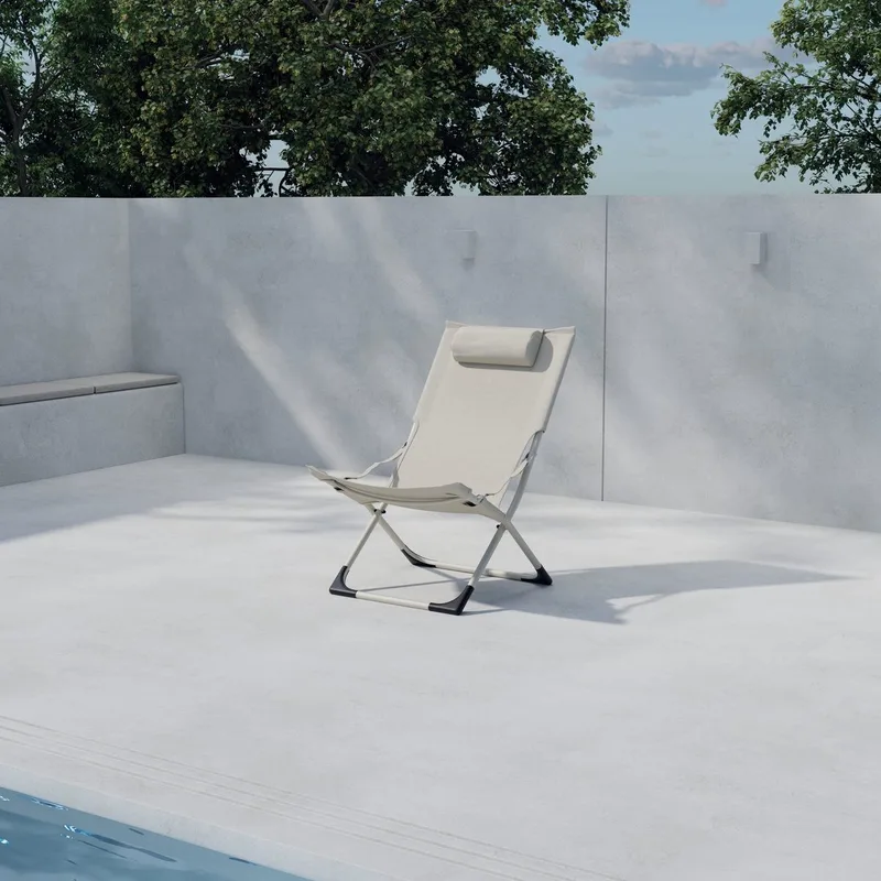Solstol Seville Utomhus, beige