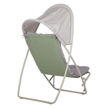 Vilostol Piper med canopy - Beige - Utemöbler - Utestol & trädgårdsstol - Solstolar - Strandstol