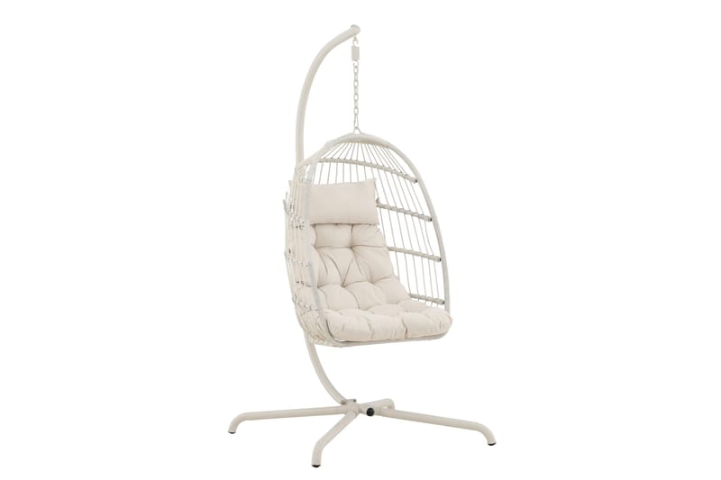 Trezza Hängstol Utomhus 75x70 cm - Beige - Utemöbler - Utestol & trädgårdsstol - Hängstol utomhus