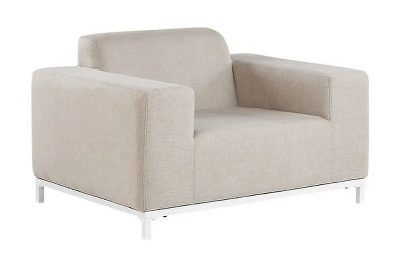 Hughen Utefåtölj 2-pack, Beige