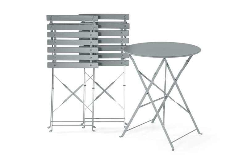 Fiori Balkongset 52 cm - Grå - Utemöbler - Utegrupp - Cafeset