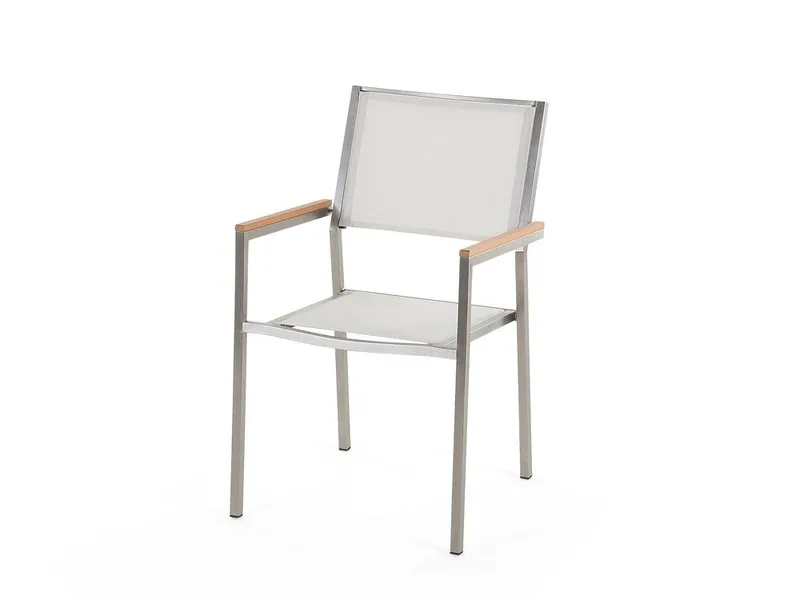 Bacoli Matgrupp Utomhus 180 cm + 6 Utestolar - Svart - Utemöbler - Utegrupp - Matgrupp utomhus