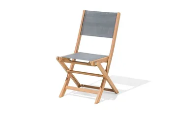 Cesana Trädgårdsmöbelset Med Utebord+8 Utestolar - Trä/Natur - Utemöbler - Utegrupp - Matgrupp utomhus