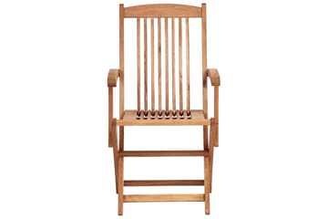 Matsalsset Maui II med parasoll Ljus trä/beige, 6-Sits - Ljus trä/beige, 6-Sits - Utemöbler - Utegrupp - Matgrupp utomhus