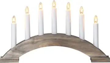 Adventsljusstake trä